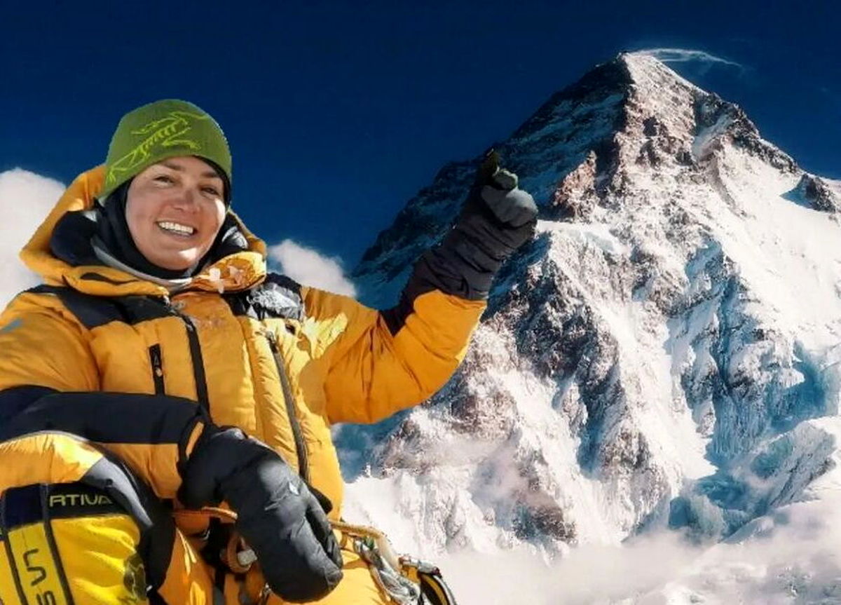 فتح چهارمین قله بلند دنیا توسط دختر ایرانی