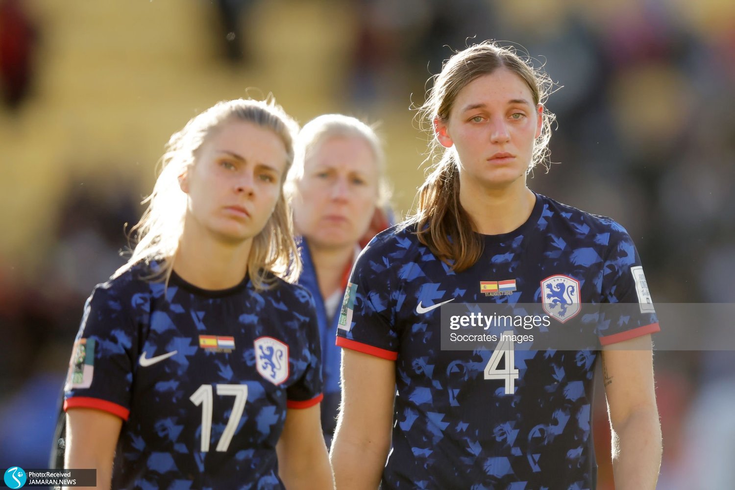 غم و ناراحتی در جام جهانی فوتبال زنان+ عکس