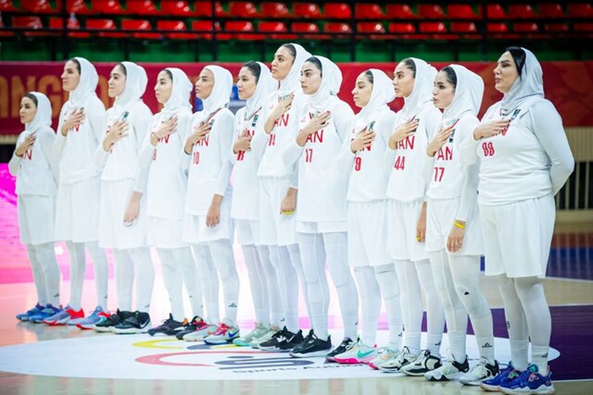 صعود زنان بسکتبالیست ایرانی به نیمه نهایی آسیا