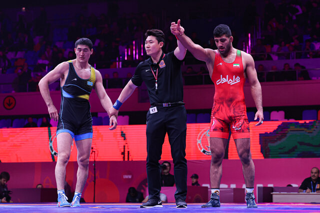نخستین برد ناصر علیزاده در قهرمانی جهان