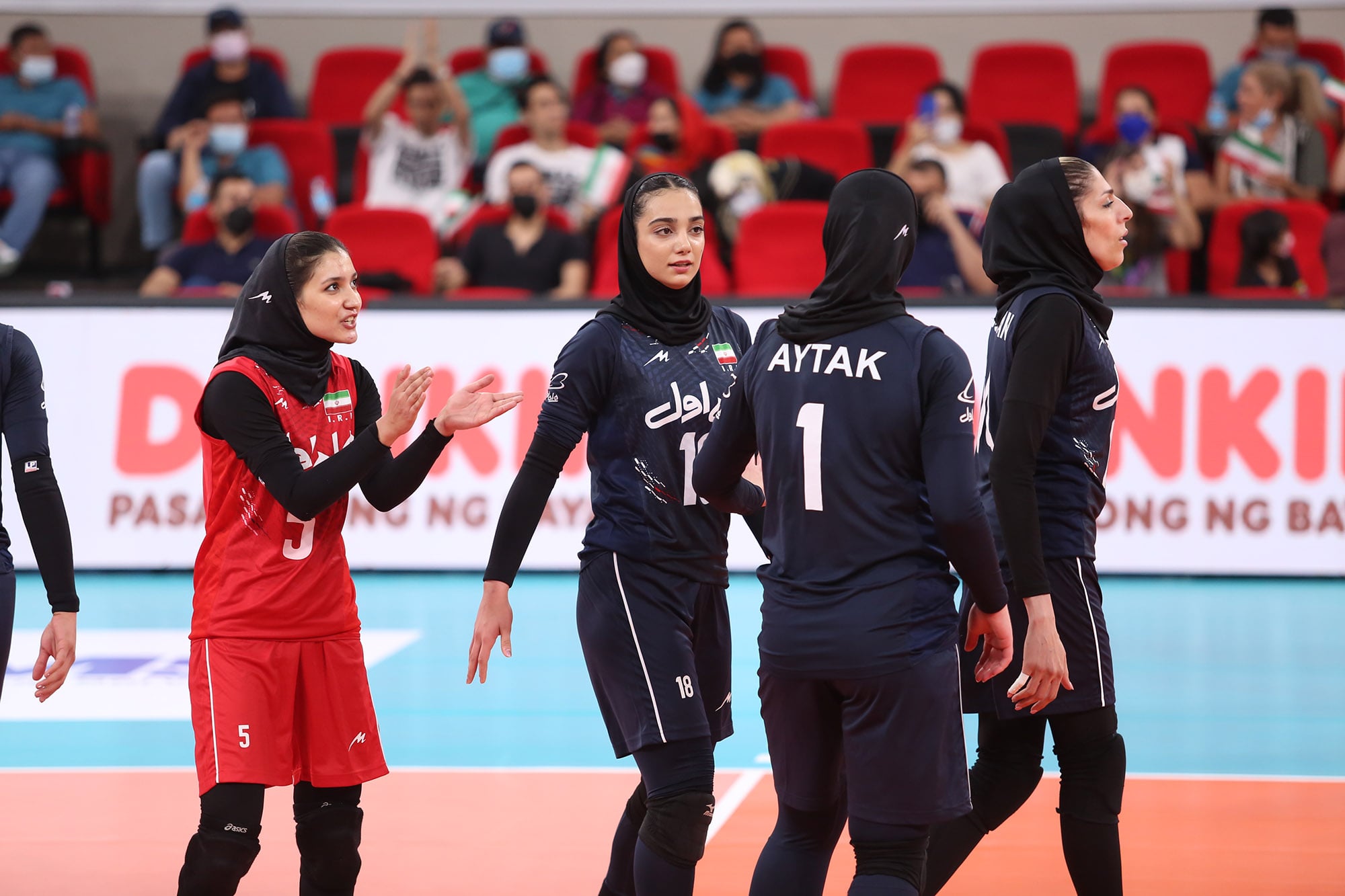 برتری بانوان والیبالیست ایران برابر فیلیپین
