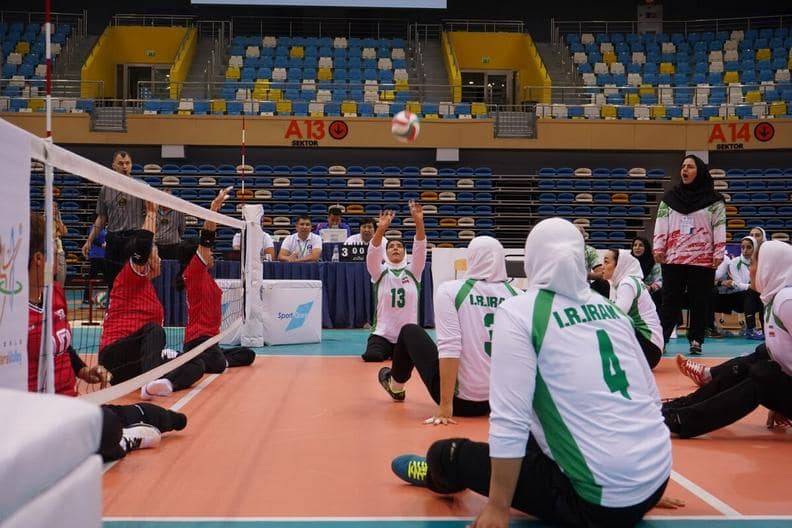 صعود تیم والیبال نشسته بانوان ایران به فینال قهرمانی آسیا