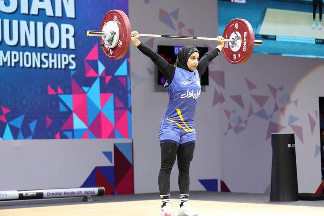 کسب مدال‌های رنگارنگ دختران وزنه‌بردار ایران در قهرمانی آسیا