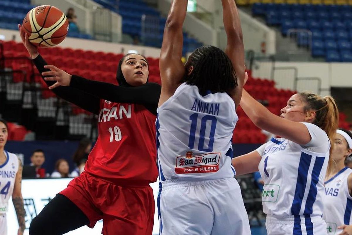 چهارمین شکست پیاپی زنان بسکتبالیست ایران در جام ویلیام جونز