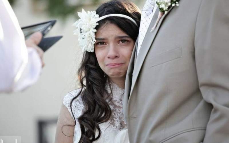 یک ازدواج تلخ که اشک همه را درآورد+ تصویر غم انگیز