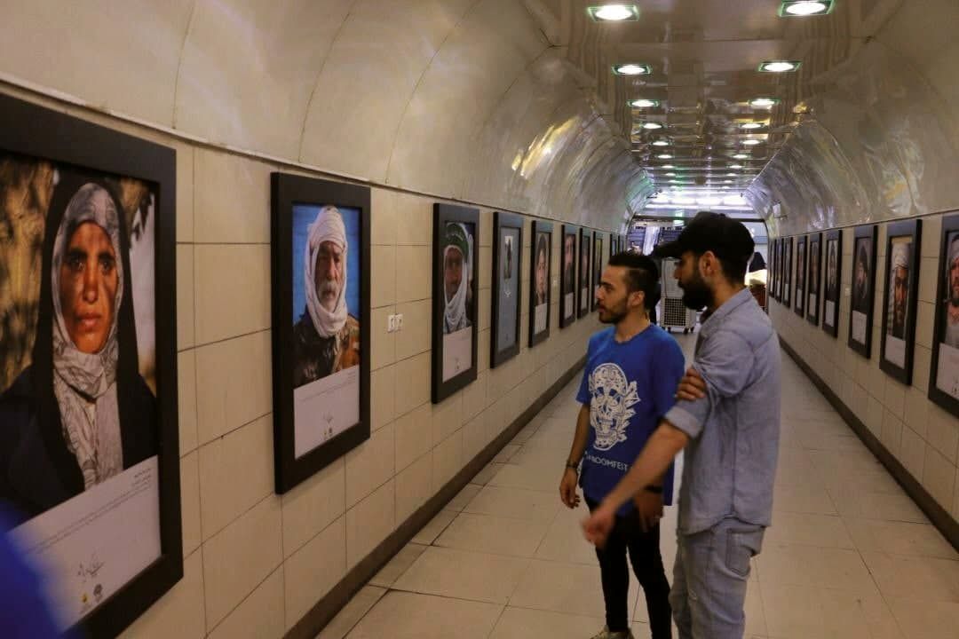 مترو تهران نمایشگاه شد