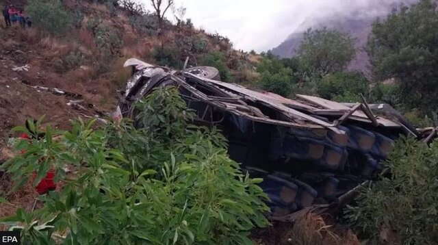 60 کشته و زخمی در سانحه رانندگی پرو