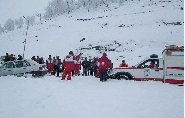 9 استان ایران درگیر برف و کولاک