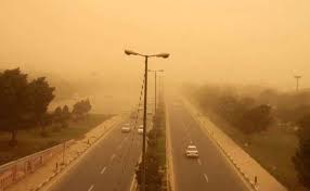 خیزش گرد و خاک و کاهش کیفیت هوا در نیمه‌جنوبی و غرب تهران