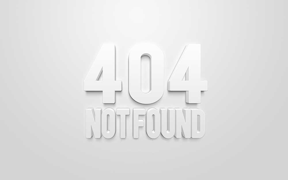 خطای 404 Not Found 