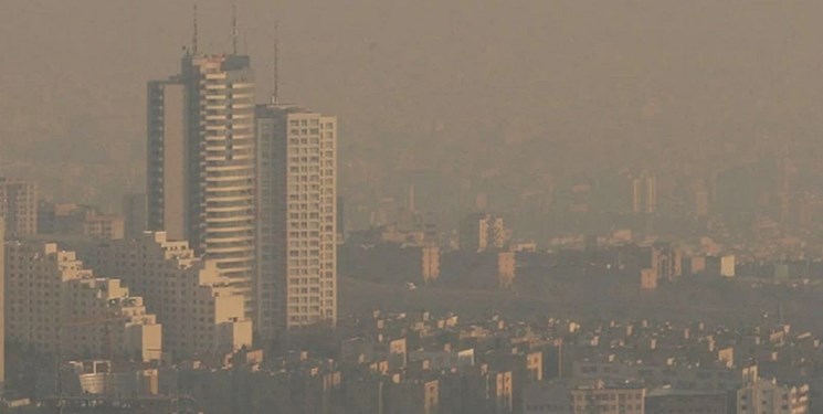 شاخص آلودگی هوای تهران امروز دوشنبه 23 بهمن
